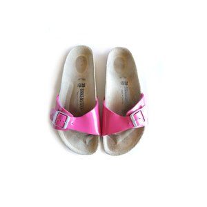 BIRKENSTOCK 39 'MADRID' Slide Sandals Pink GERMANY *LOVELY* SZ 39 | L8 |